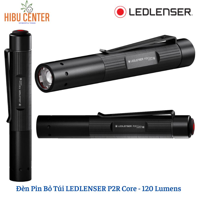 Đèn Pin Bỏ Túi LEDLENSER P2R Core 120 Lumens - Hàng Chính Hãng - BH 7 Năm | Hibucenter