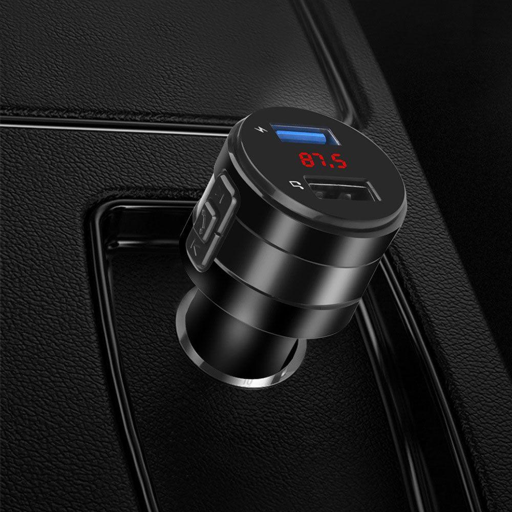 Củ Sạc NICKOLAS 2 Cổng USB 2 Cổng Kết Nối Bluetooth Chất Lượng Cao Thông Dụng Cho Xe Hơi