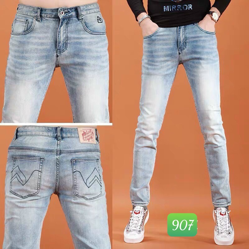 Quần jean nam 💥Freeship💥  Quần Jean Nam, Quần rin chất bò cao cấp Ống Đứng Dáng Cao Basic HA15 | BigBuy360 - bigbuy360.vn