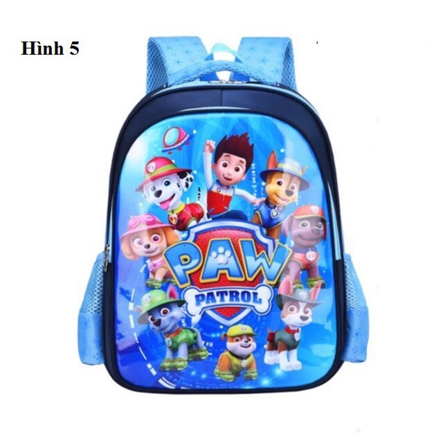 ba lô cho bé Cặp ba lô cho các bé học sinh cấp 1 hình Paw Patrol biệt đội chó cứu hộ