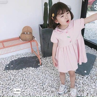 Sét 2 váy HM trắng Hồng xinh xắn