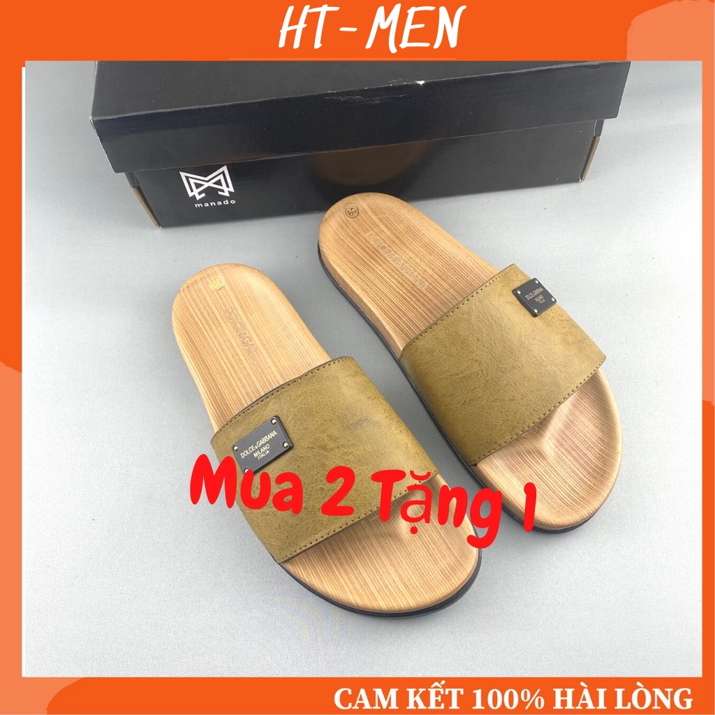 Dép Quai Ngang Nam Thời Trang Mẫu Hot Êm Chân Full Box