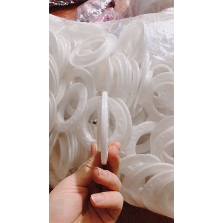 Vòng oze  ore may rèm loại to hoa văn 1 mặt, phụ kiện rèm màn - gói 100c