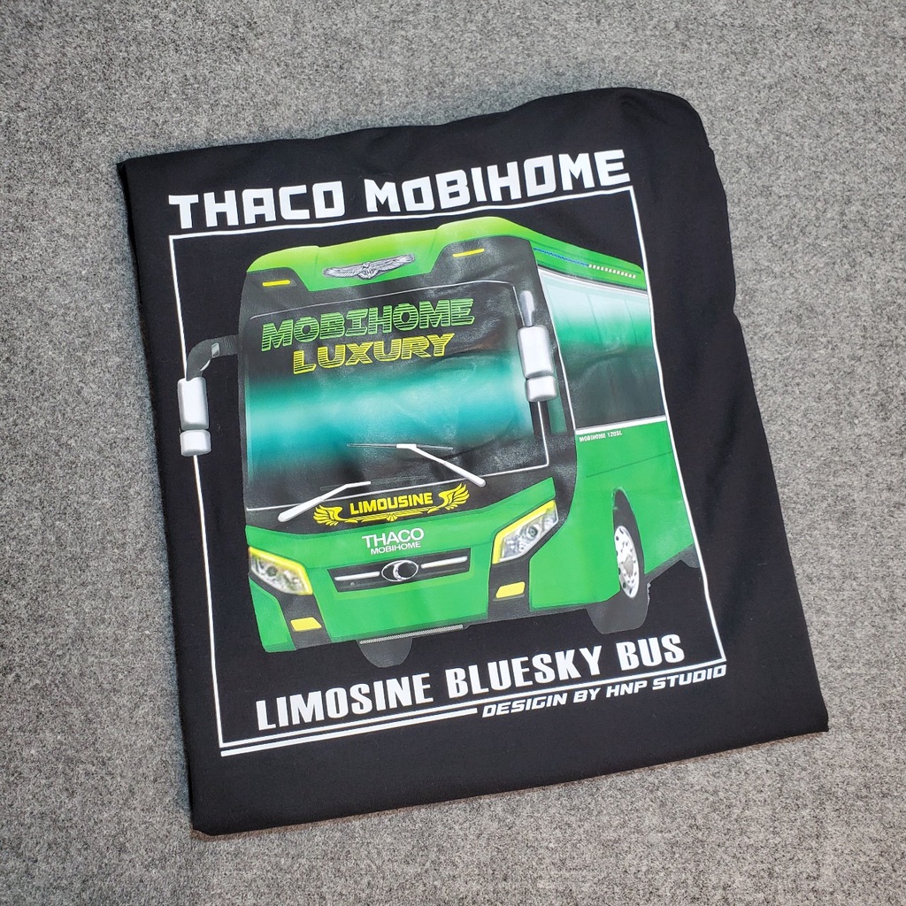 Combo Áo Thun xe Khách THACO MOBIHOME | Hà Nội Phố Xe tải