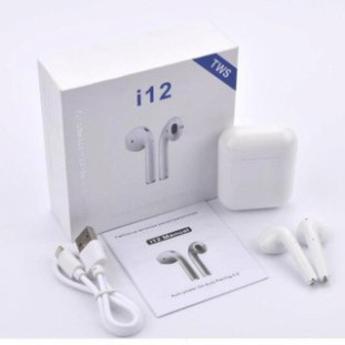 🍄 <Chính Hãng> Tai Nghe Bluetooth Khong Dây Thế Hệ Mới i12, Nghe Nhạc Tới 2.5 Giờ, Phù Hợp Với Nhiều Dòng Điện Thoại 🍄 | BigBuy360 - bigbuy360.vn