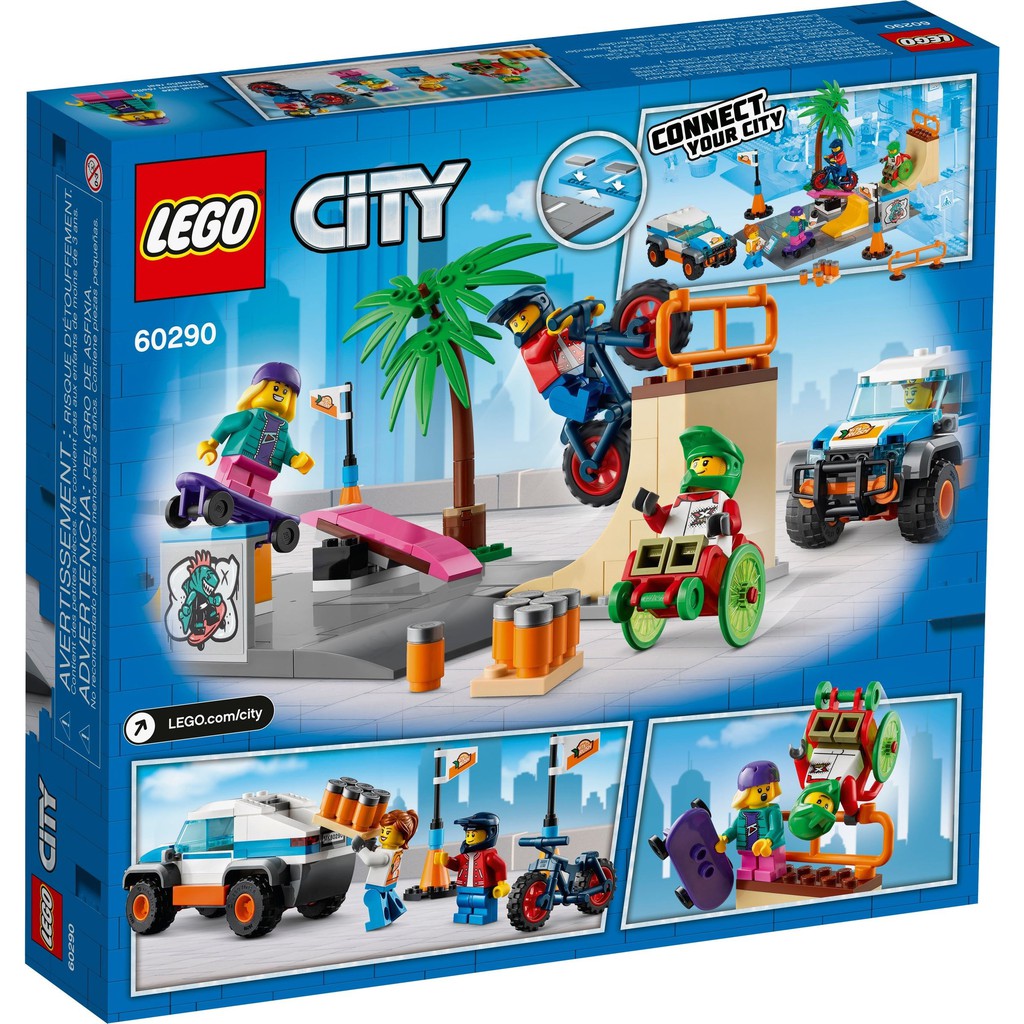 LEGO 60290 City - Khu Vui Chơi Trượt Ván