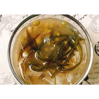 Phổ tai (rong biển khô) nấu chè, sâm bổ lượng
