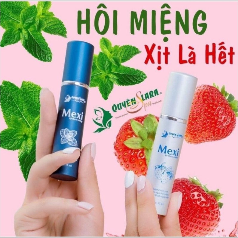 (2hộp) Xịt thơm miệng MEXI cao cấp Quyên lara [ chính hãng]