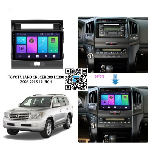 MẶT DƯỠNG CHO XE TOYOTA LAND CRUISE 2006-2015 JACK NGUỒN ZIN