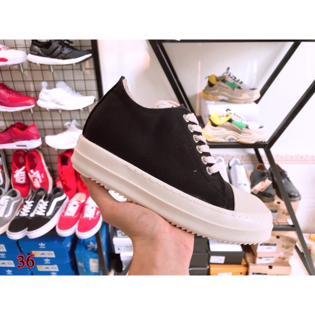 Rick Owen cổ thấp