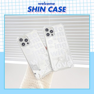 Ốp lưng iphone With Love tráng gương chống va đập 6/6plus/6s/6splus/7/7plus/8/8plus/x/xr/xs/11/12/pro/max/plus/promax