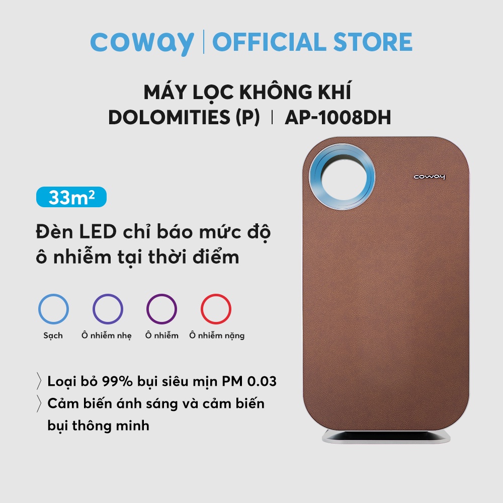 Máy lọc không khí Coway Dolomities (P) AP-1008DH