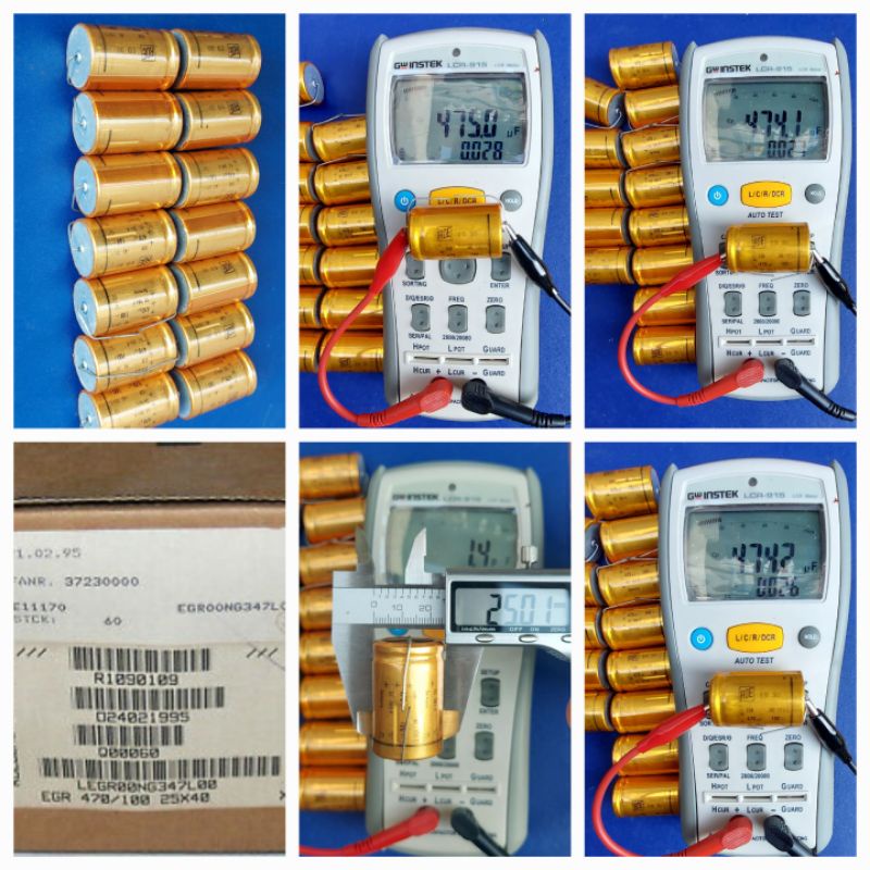 Tụ ROE 470uf/100V Germany NOS