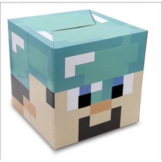 Đầu Hóa Trang Steve Diamond Minecraft Chính Hãng