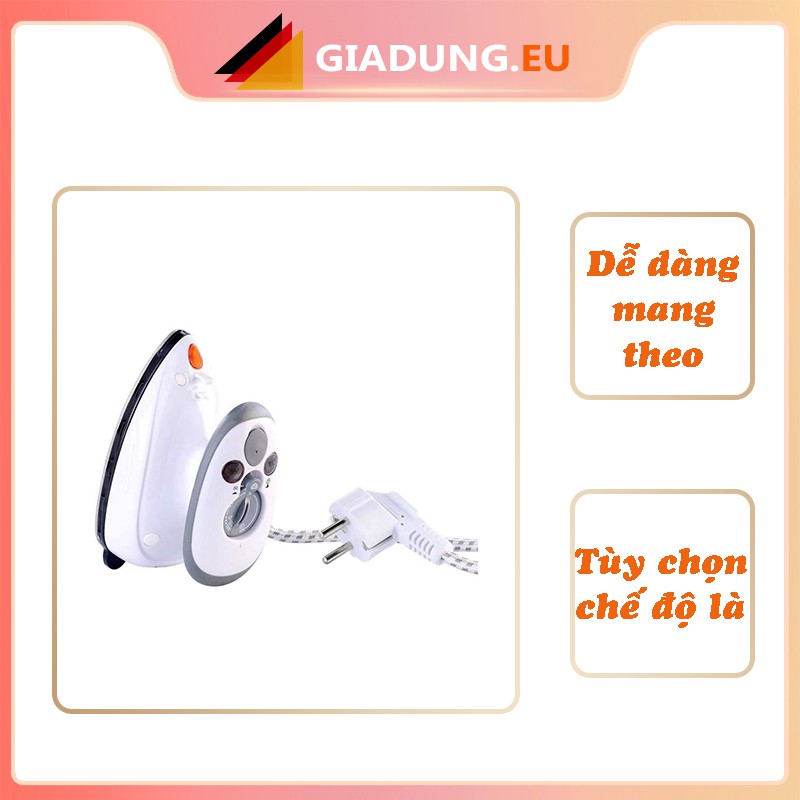 Bàn là hơi nước mini SICHLER Bàn là du lịch mini