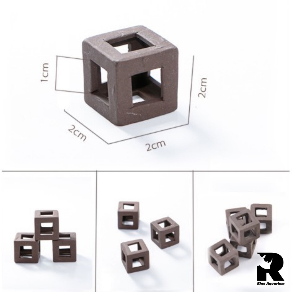 Đồ Chơi Cho Tép Cảnh Bằng Gốm Hình Ngôi Sao || Cubic | Đồ Chơi Trang Trí Bể Tép, Hồ Thủy Sinh