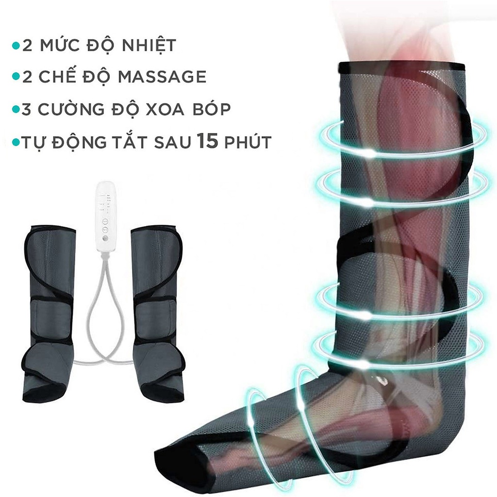 Máy Massage Chân Chuyên Sâu KINGTECH ST-502B - Hàng Chính Hãng, Xoa Bóp Bàn, Bắp Chân - Bảo Hành 12 Tháng