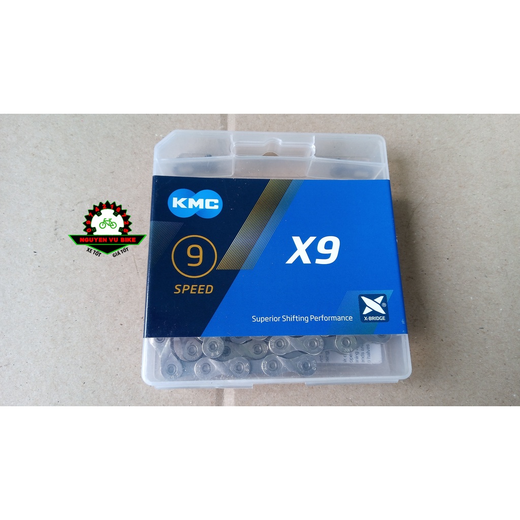 Xích xe đạp KMC 9 Speed Chính Hãng cao cấp