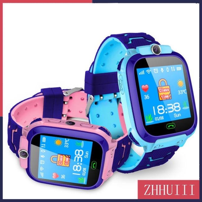 Đồng Hồ Thông Minh Q12B Chống Thấm Nước LBS Định Vị 2G Tương Thích Android IOS Cho Bé