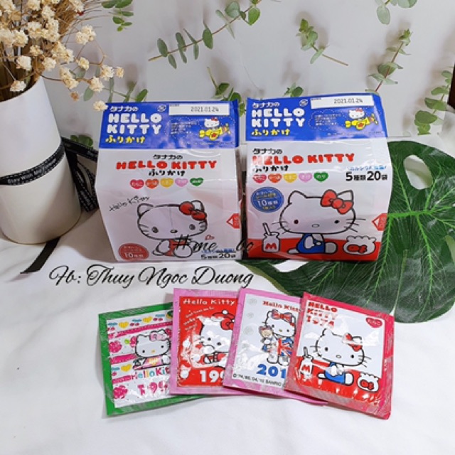 GIA VỊ RẮC CƠM HELLO KITTY NHẬT