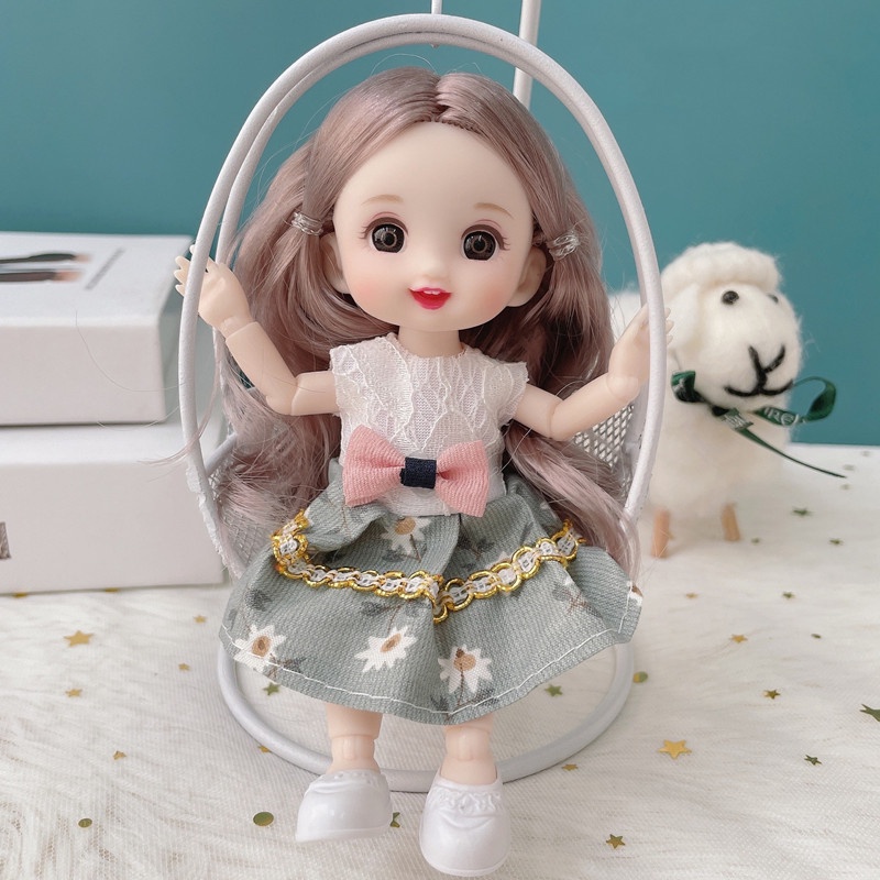 Bộ Đồ Chơi Búp Bê Blythe 17cm Xinh Xắn Cho Bé