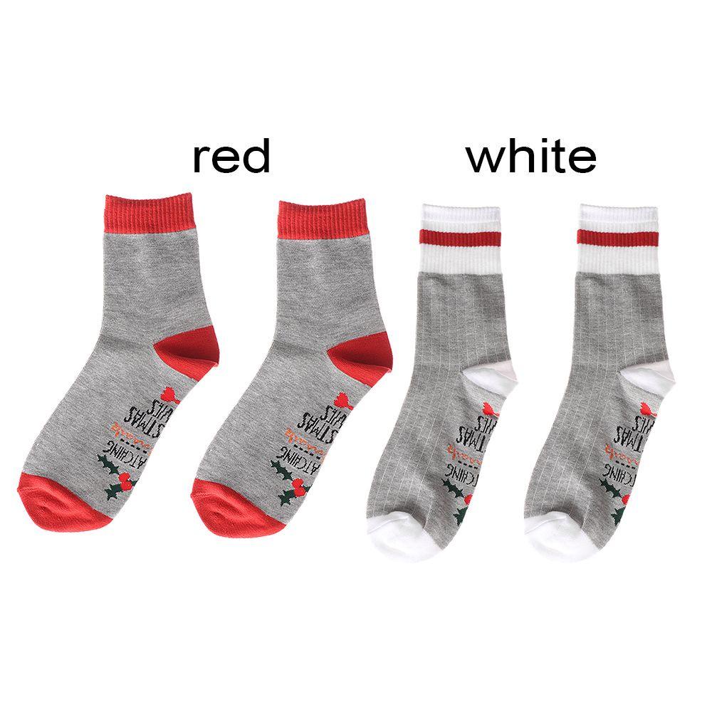 HS Vớ Cotton Mềm Mại In Họa Tiết Giáng Sinh Thời Trang