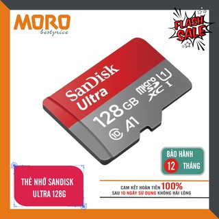 Mua Thẻ Nhớ MicroSDHC SanDisk Ultra 128GB - Nhập khẩu - Bảo hành 5 năm