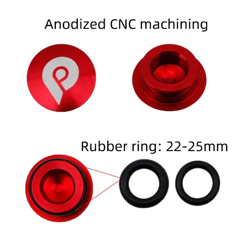 Meroca Nắp Đậy Bánh Xích Xe Đạp Bằng Hợp Kim Nhôm Chống Bụi