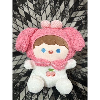 Gấu bông cosplay mũ dâu xinh xắn size 30-35cm