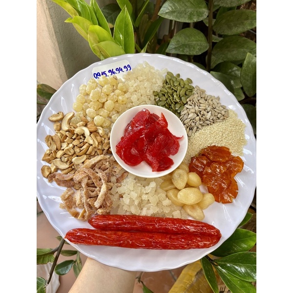 Set nguyên liệu nhân thập cẩm bánh trung thu (tuỳ chọn)