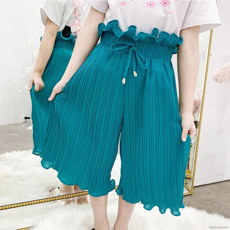 Quần cotton chống muỗi phong cách dễ thương dành cho bé gái