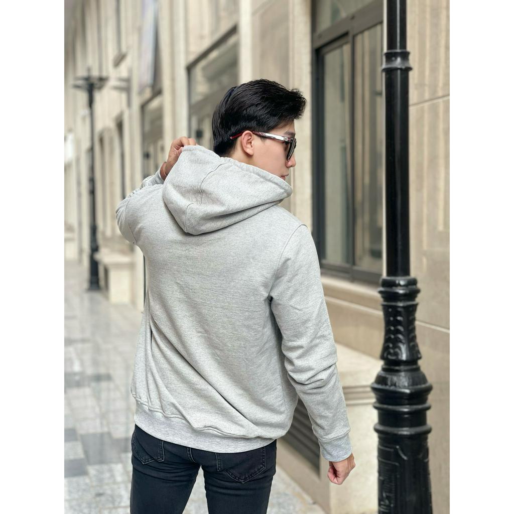 Áo Hoodie in chữ basic nam nữ BGreen unisex form rộng mặc cực đẹp, chất nỉ cotton cao cấp.