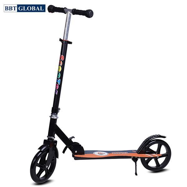 Xe trượt Scooter BBT Global cỡ lớn KM897A tải trọng 100kg, bánh PU chống va đạp chắc chắn