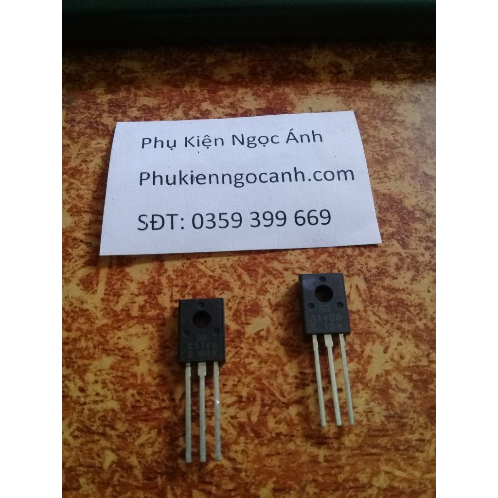 A1480 C3790 cặp sò thúc nhỏ 2SA1480 2SC3790 chân đồng