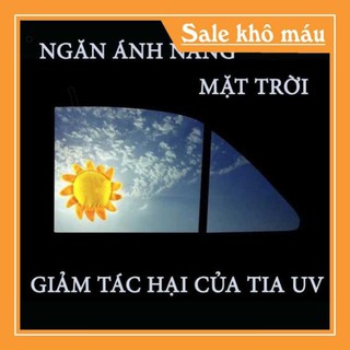 [ GIÁ HUỶ DIỆT] Bộ 6 tấm che nắng ô tô, 6 màn cửa che nắng xe hơi, chắn tia UV, chắn ánh sáng vào xe Giá Rẻ