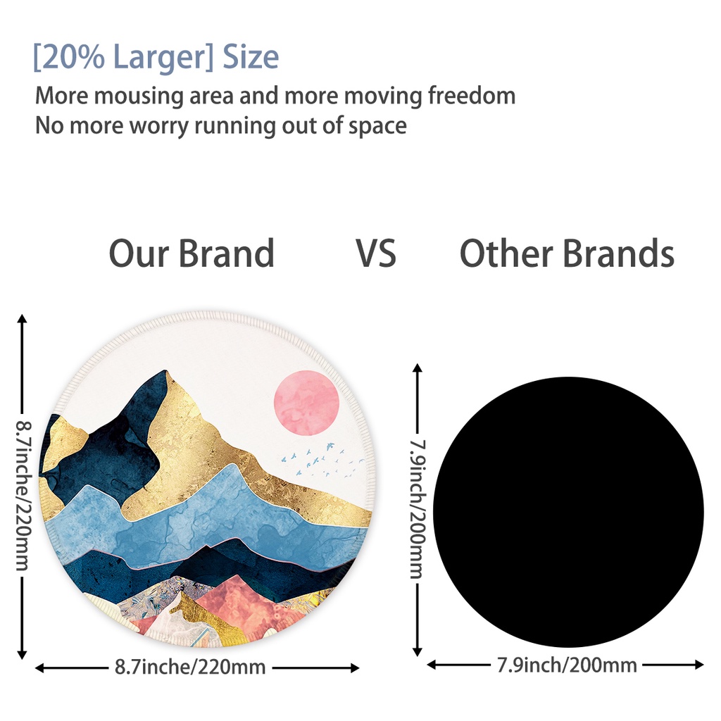 Tấm lót chuột chống trượt thời trang