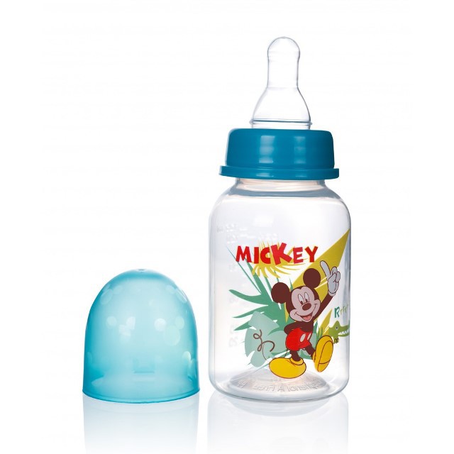 (Made in Thailand) Bộ 3 bình sữa CỔ HẸP (CỔ THƯỜNG) 125ml Disney Baby DN1611