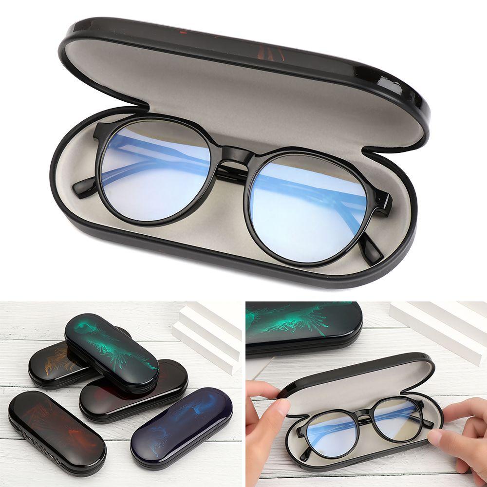 MOILYVN Hộp Đựng Mắt Kính Cứng Màu Sáng Lấp Lánh