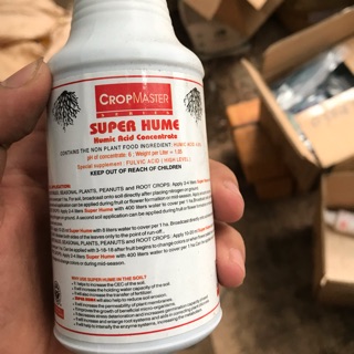 Phân bón Lá Humic SUPER HUME Chai 250ml của Mỹ