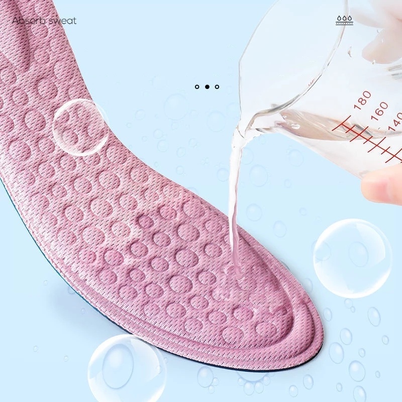 Miếng Xốp 5D Siêu Mỏng Lót Giày Mát Xa Thoáng Khí Chống Trượt