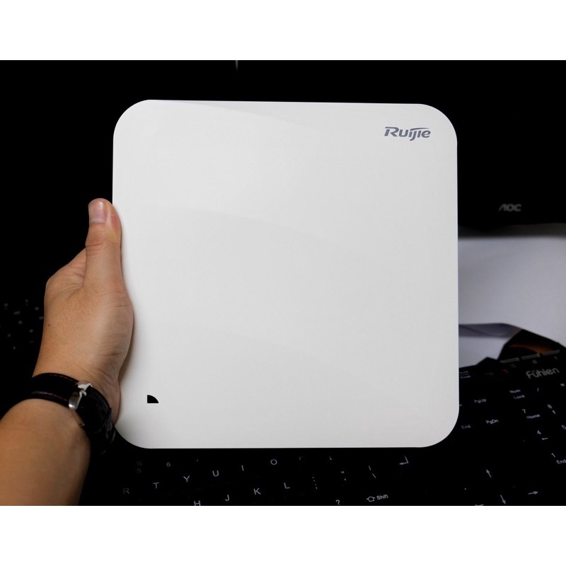 Bộ phát wifi Ruijie, WiFi6 AX3000, 1024 thiết bị, 2 băng tần RG-AP820-L V3