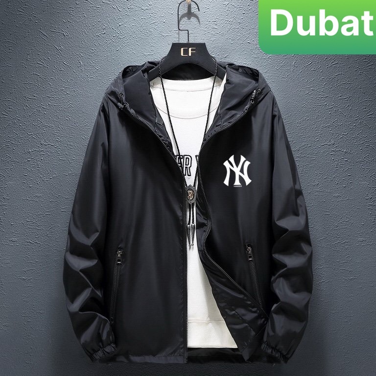 ÁO KHOÁC DÙ NHẸ BOMBER NAM NỮ ĐEN BÓNG CHÀY ĐA NĂNG 2 LỚP CHỐNG NẮNG 2 TÚI CÓ DÂY KÉO HÀN QUỐC HOT 2023 - DUBATI FASHION