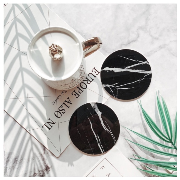 Khối Nhựa PVC Vân Đá Cẩm Thạch Chụp Ảnh Trang Sức, Mỹ Phẩm, Nail, Phụ Kiện - Shop Hohi Decor