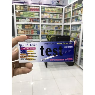 Que Thử Thai - Phát hiện thai sớm ( Que Quick Strip Lá Cờ )