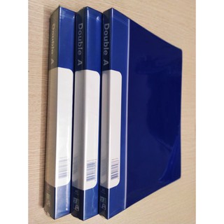 Double a - file/bìa nhựa tài liệu a4 loại 20, 40, 60 lá