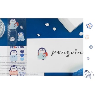 Sticker chim cánh cụt dễ thương