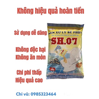 Men xử lý bể phốt siêu hiệu quả chính hãng công ty sh07