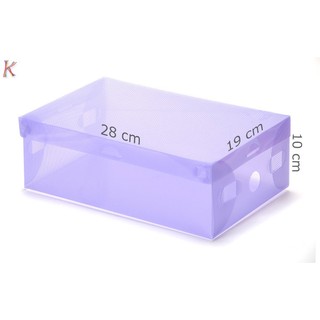 Combo 4 hộp đựng giày trong suốt