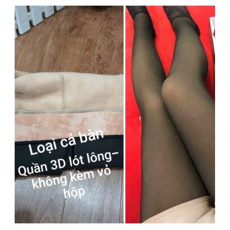 Quần tất 3D 6S lót lông cả bàn, lót nỉ(loại cả | BigBuy360 - bigbuy360.vn