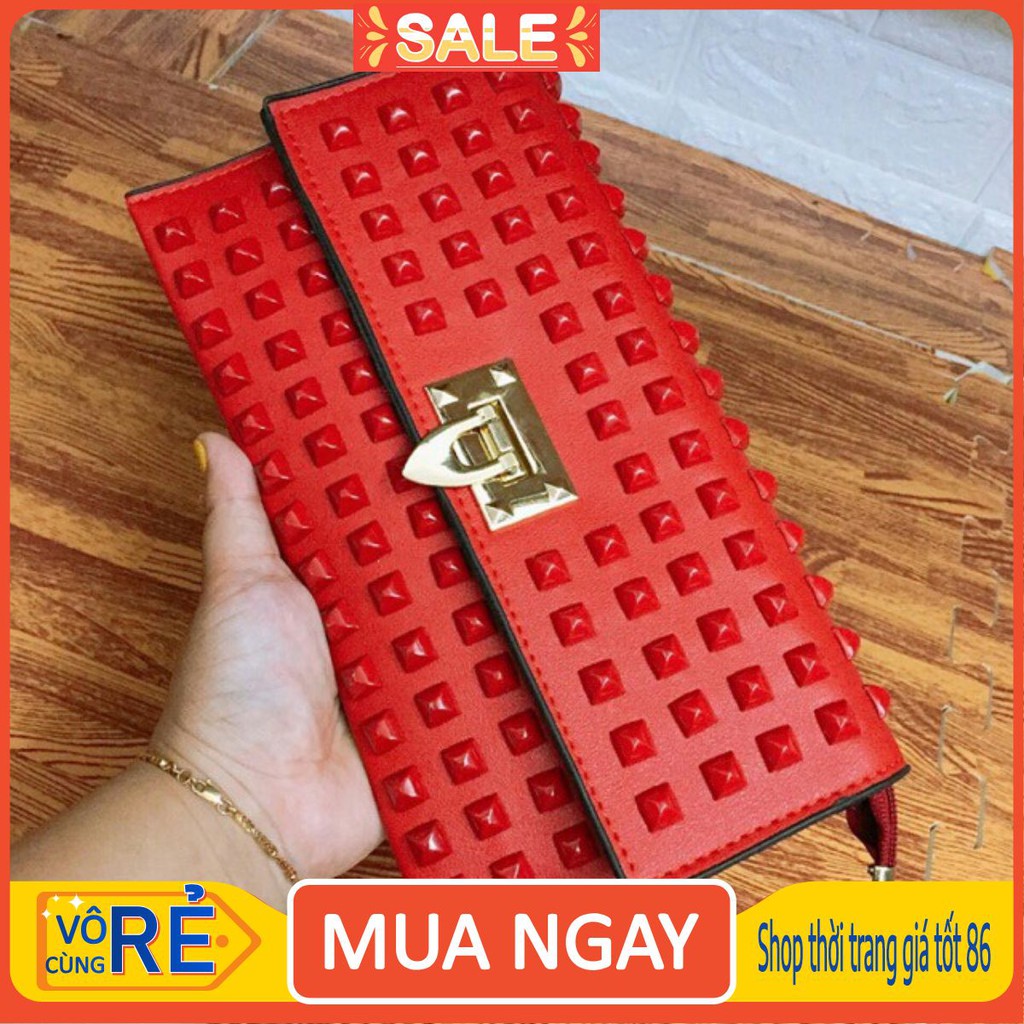 Ví nữ giá phải chăng clutch đinh dự tiệc giá phải chăng VDINH01
